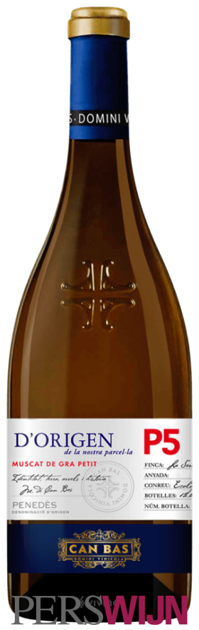 Can Bas D’Origen P5 Muscat de Gra Petit 2022 Cataluña – Catalunya Penedès