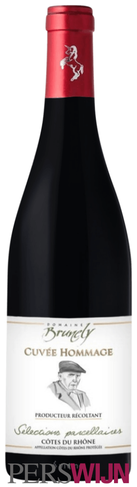 Domaine Brunely Cuvée Hommage Sélections Parcellaires Côtes du Rhone 2023 Rhône Côtes du Rhône