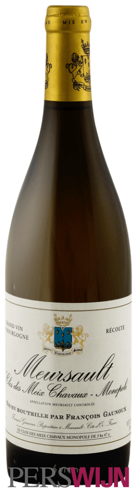 Domaine François Gaunoux Monopole Meursault ‘Clos de Meix Chavaux’ 2015 Bourgogne Côte de Beaune