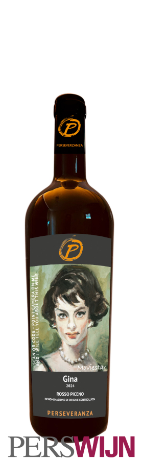 PERSEVERANZA Rosso Piceno DOC 2024 Sangiovese Oak ‘Gina’ 2024 Marche Rosso Piceno