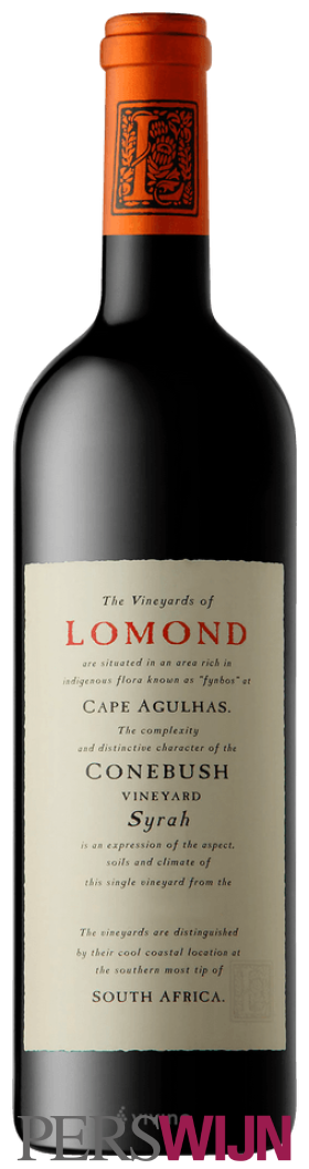 Lomond Conebush Vineyard Syrah 2020 Western Cape Cape South Coast
