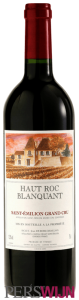 Château Belair-Monange Haut Roc Blanquant Saint-Émilion Grand Cru 2019