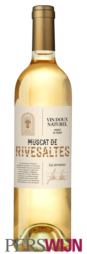 Château Les Fontaines Les Terrasses Muscat de Rivesaltes Doux Naturel 2023 Languedoc-Roussillon Rivesaltes