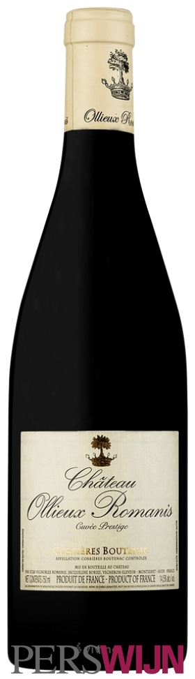 Château Ollieux Romanis Cuvée Prestige Souffle de Lune Corbières Boutenac Rouge 2022 Languedoc-Roussillon Corbières