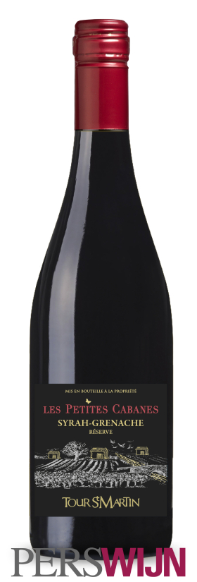 Tour St Martin Les Petites Cabanes Réserve Syrah Grenache 2023 Languedoc-Roussillon Minervois