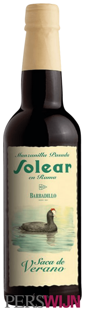 Barbadillo Manzanilla Pasada en Rama Solear Saca Estacional. Otoño U.V. Jerez-Xérès-Sherry