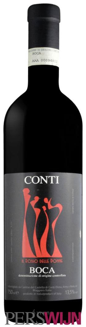 Cantine del Castello di Conti Elena Il Rosso delle Donna Boca 2021 Piemonte Boca