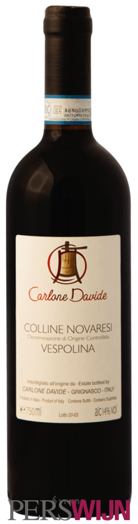 Davide Carlone Vespolina 2024 Piemonte Colline Novaresi