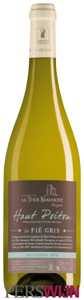 Domaine La Tour Beaumont Le Fié Gris Haut Poitou 2024 Loire Vendee-Poitou