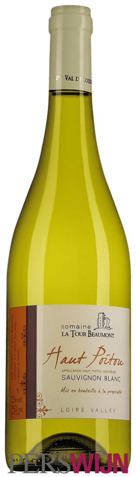 Domaine La Tour Beaumont Sauvignon Blanc Haut Poitou 2024 Loire Vendee-Poitou