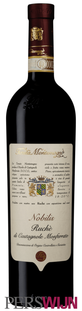 Montemagno Nobilis Ruchè di Castagnole Monferrato 2022 Piemonte Ruchè di Castagnole Monferrato
