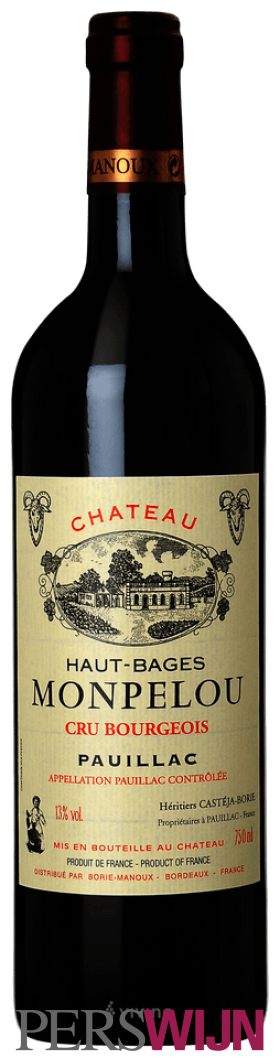 Château Haut-Bages Monpelou Pauillac 2023 Bordeaux Pauillac