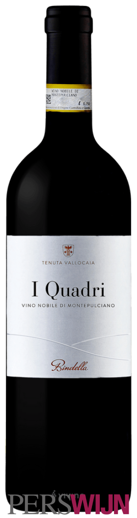 Bindella – Tenuta Vallocaia I Quadri Vino Nobile di Montepulciano Selezione 2023 Toscana Vino Nobile di Montepulciano