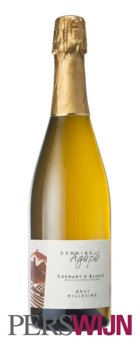 Domaine Agapé Crémant d’Alsace Millésime Brut N.V. Alsace Crémant d’Alsace