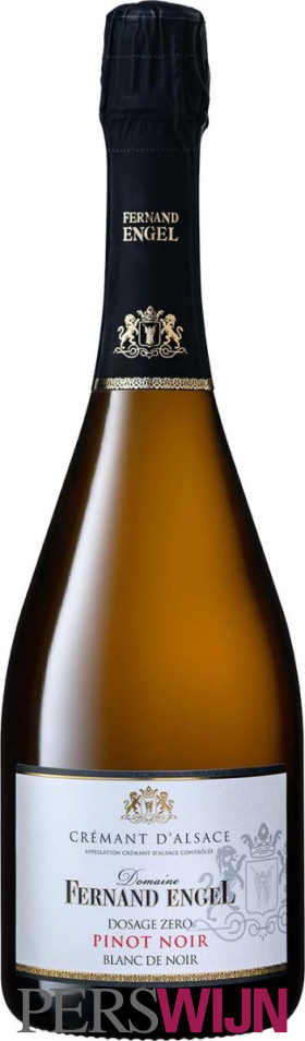 Fernand Engel Crémant d’Alsace Blanc de Noir Dosage Zero 2022 Alsace Crémant d’Alsace