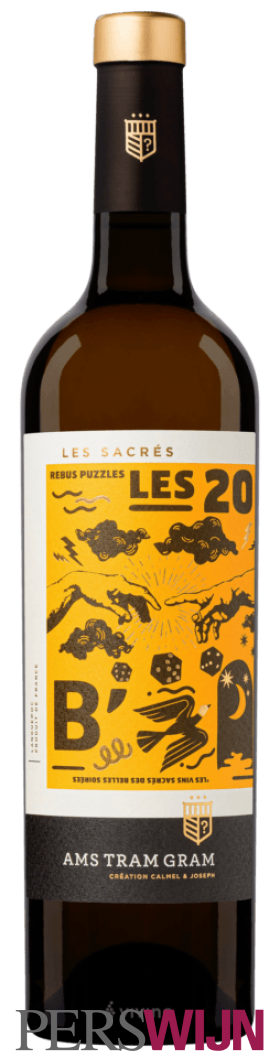 Calmel & Joseph Amstramgram Les Sacrés Rébus Blanc 2024 Languedoc-Roussillon Languedoc