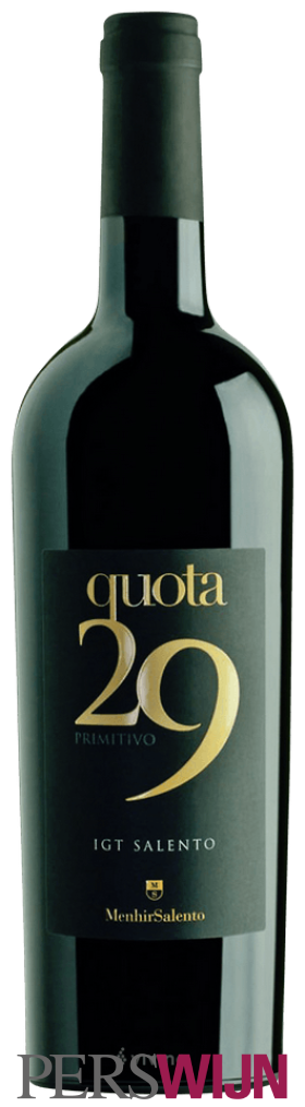 Menhir Marangelli Quota 29 Primitivo Salento 2024 Puglia