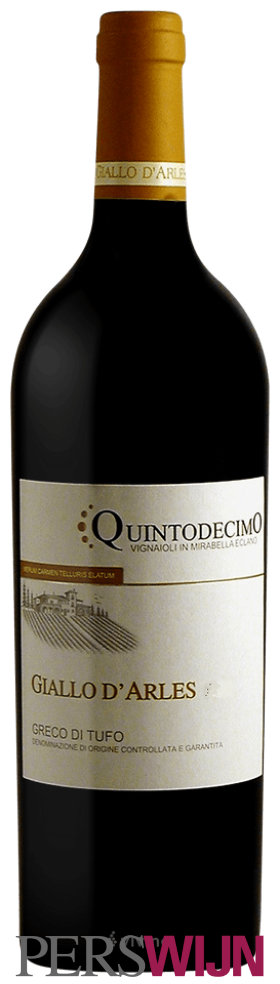 Quintodecimo Giallo d’Arles Greco di Tufo 2024 Campania Greco di Tufo