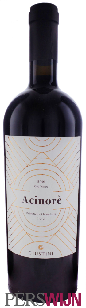 Tenuta Giustini Acinorè Primitivo di Manduria 2023 Puglia Primitivo di Manduria