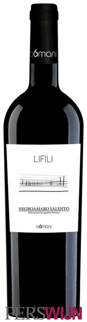 a6mani Lifili Negroamaro Salento 2023 Puglia IGP Puglia