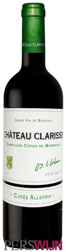 Château Clarisse Castillon Côtes de Bordeaux 2025 Bordeaux Castillon – Côtes de Bordeaux