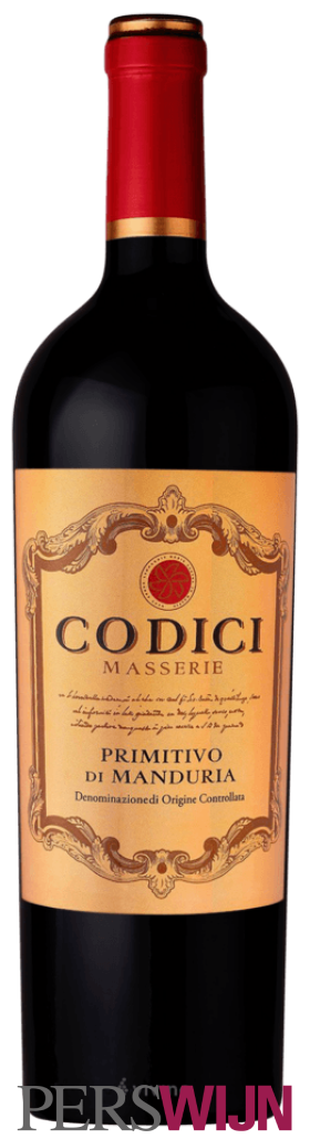 Codici Codici Masserie Primitivo di Manduria 2024 Puglia Primitivo di Manduria