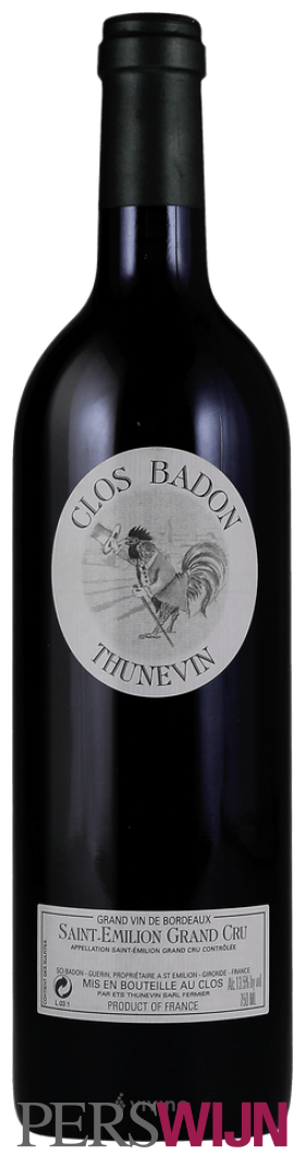 Thunevin Clos Badon Thunevin Saint-Émilion Grand Cru 2025 Bordeaux Saint-Émilion