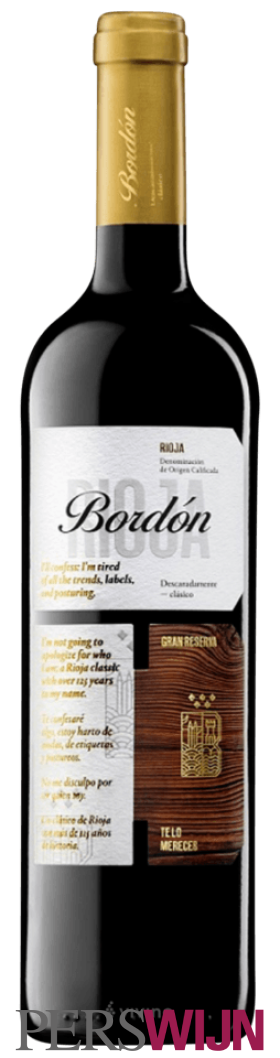 Bodegas Franco-Españolas Rioja Bordón Gran Reserva 2014 Rioja Rioja Alta