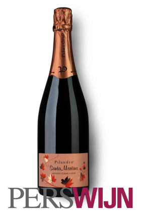 Pilandro Santa Martina Metodo Classico Brut Rose NV Lombardia Garda Lombardy