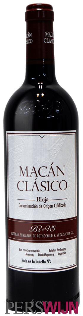 Benjamin de Rothschild – Vega Sicilia Macán Clásico 2021 Rioja Rioja Alta