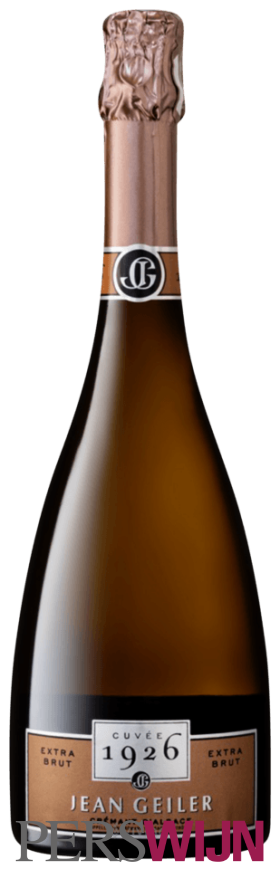 Cave Jean Geiler Crémant d’Alsace Extra Brut Cuvée 1926  U.V. Alsace Crémant d’Alsace