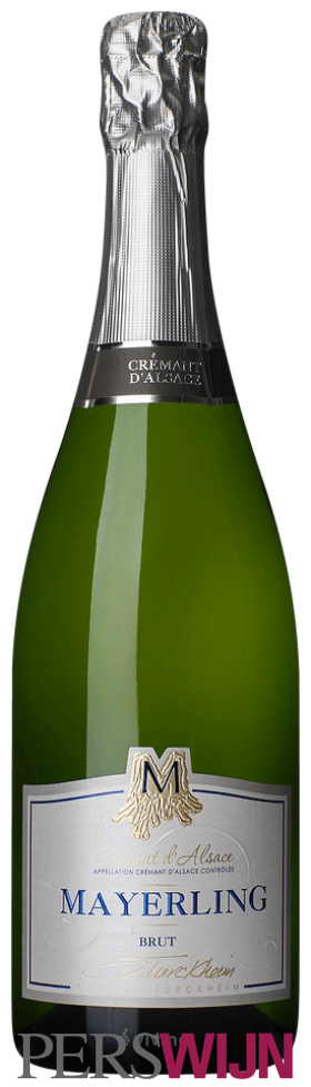 Cave de Turckheim Brut Crémant d’Alsace Mayerling U.V. Alsace Crémant d’Alsace