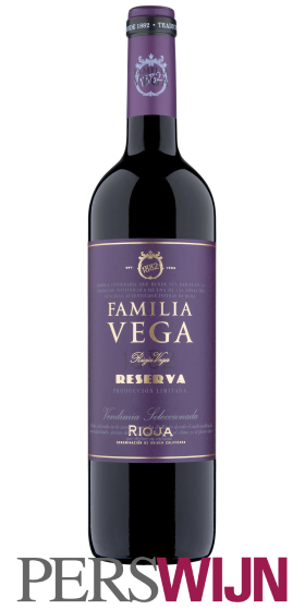 Rioja Vega Familia Vega – Reserva 2020 Rioja