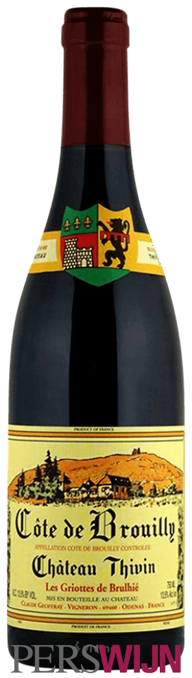 Château Thivin Côte de Brouilly Les Griottes de Brulhié 2024 Beaujolais