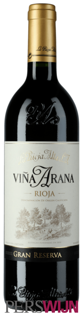 La Rioja Alta Viña Arana Gran Reserva 2017 Rioja