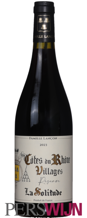 Domaine de la Solitude – Famille Lancon Côtes-du-Rhône Villages Réserve 2023 Rhône Côtes du Rhône Villages