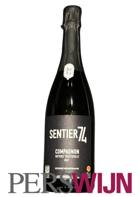 Sentier 74 Compagnon 2023 Vlaamse mousserende kwaliteitswijn Brut