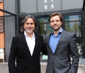 Alvaro Espinoza en Spike Huisman (Albert Heijn)