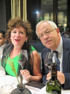 Rene van Heusden als sterreporter voor Wine Society