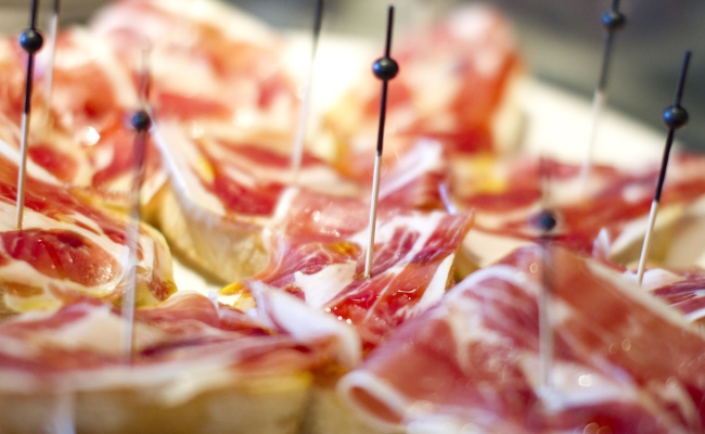 Tapas de Jamos Serrano